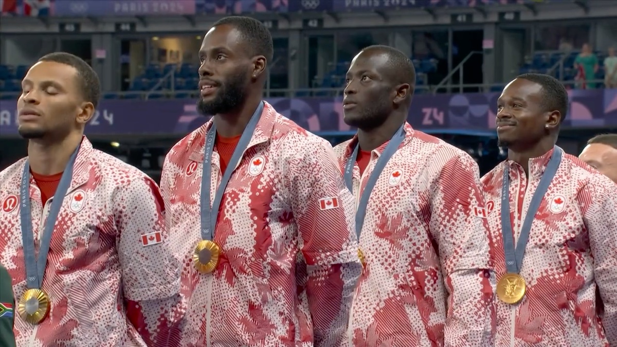 法国田径运动员在短跑项目中取胜，斩获金牌